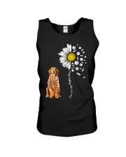 Golden Retriever-CS3830-Happy Place-V2 Unisex Tank tile