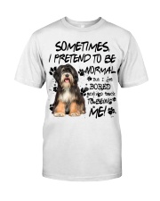 Tibetan Terrier-CS3898-Sometimes-V2 Classic T-Shirt front