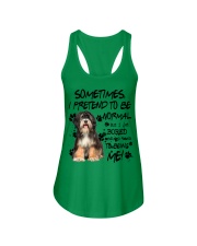 Tibetan Terrier-CS3898-Sometimes-V2 Ladies Flowy Tank tile