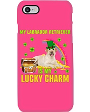 Labrador Retriever 3-CS4143-Lucky Charm-V2 Phone Case tile