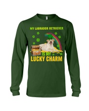 Labrador Retriever 3-CS4143-Lucky Charm-V2 Long Sleeve Tee tile