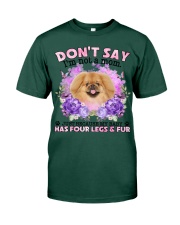 Pekingese-CS4086-Don't Say-V2 Premium Fit Mens Tee tile