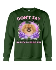 Pekingese-CS4086-Don't Say-V2 Crewneck Sweatshirt tile
