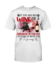 Labrador Retriever-CS4110-To Need You Classic T-Shirt front