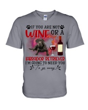 Labrador Retriever-CS4110-To Need You V-Neck T-Shirt tile