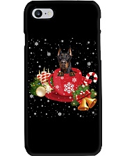 Doberman-CS3899-Christmas Dog-V8 Phone Case tile
