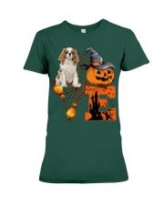 Cavalier King Charles Spaniel-CS3143-Halloween-V1 Premium Fit Ladies Tee tile