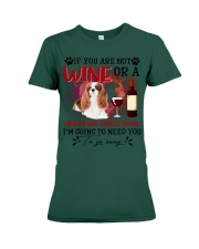 Cavalier King Charles Spaniel 2-CS4110-To Need You Premium Fit Ladies Tee tile