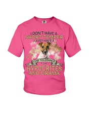 Jack Russell Terrier-CS3066-Short Temper Youth T-Shirt tile