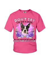 Boston Terrier-02-CS4086-Don't Say-V2 Youth T-Shirt tile