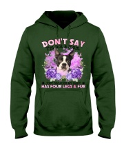 Boston Terrier-02-CS4086-Don't Say-V2 Hooded Sweatshirt tile