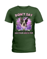 Boston Terrier-02-CS4086-Don't Say-V2 Ladies T-Shirt tile