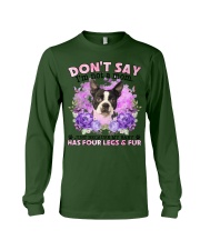 Boston Terrier-02-CS4086-Don't Say-V2 Long Sleeve Tee tile