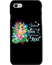 Shiba Inu-CS3637-Jesus Is My Rock Phone Case tile