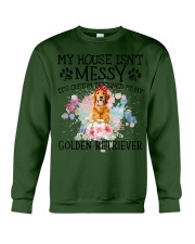 Golden Retriever-CS4029-My House Crewneck Sweatshirt tile