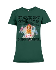Golden Retriever-CS4029-My House Premium Fit Ladies Tee tile