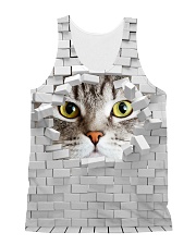 Cat-Brick All-over Unisex Tank thumbnail