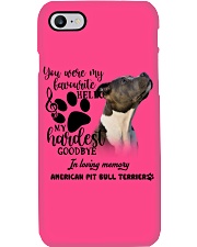 American Pit Bull Terrier-CS1389-My Hardest Phone Case tile