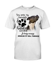 American Pit Bull Terrier-CS1389-My Hardest Classic T-Shirt front