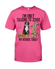 Bernese Mountain-CS2471-Talking To Jesus Classic T-Shirt tile