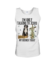 Bernese Mountain-CS2471-Talking To Jesus Unisex Tank tile