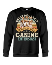 Beagle-CS2593-Crazy Dog Lady Crewneck Sweatshirt tile