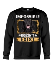 Flat Coated Retriever-NT665-Impossible Crewneck Sweatshirt tile