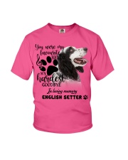 English Setter-CS1389-My Hardest Youth T-Shirt tile