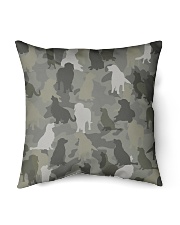Golden Retriever-camouflage Indoor Pillow - 16” x 16” thumbnail