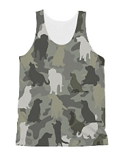 Golden Retriever-camouflage All-over Unisex Tank thumbnail