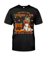 Shetland Sheepdog-CS3073-I Rescued Classic T-Shirt front
