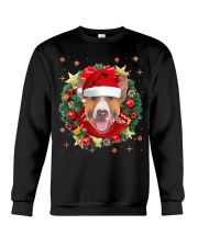 Bull Terrier-Head-CS3788-Christmas-V10 Crewneck Sweatshirt tile