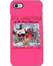 Belgian Shepherd-CS3767-It's Christmas Phone Case tile