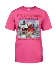 Belgian Shepherd-CS3767-It's Christmas Classic T-Shirt tile