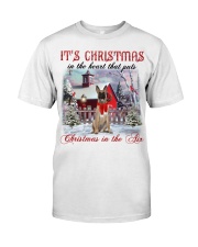 Belgian Shepherd-CS3767-It's Christmas Classic T-Shirt front