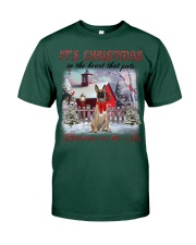 Belgian Shepherd-CS3767-It's Christmas Premium Fit Mens Tee tile