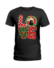 Afghan Hound-CS4089-Love Christmas-V3 Ladies T-Shirt tile