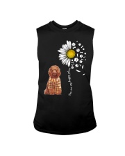 Poodle 3-CS3830-Happy Place-V2 Sleeveless Tee tile
