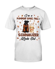 Schnauzer-CS3129-Pumpkin Spice Classic T-Shirt front