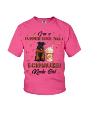 Schnauzer-CS3129-Pumpkin Spice Youth T-Shirt tile