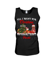Poodle 3-CS3943-Christmas-V9 Unisex Tank tile