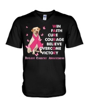 Labrador Retriever 1-CS3077-Victory V-Neck T-Shirt tile