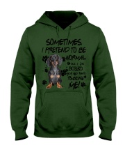 Dachshund 2-CS3898-Sometimes-V2 Hooded Sweatshirt tile