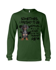 Dachshund 2-CS3898-Sometimes-V2 Long Sleeve Tee tile