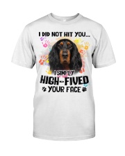 English Setter-CS3242-Not Hit You Classic T-Shirt front
