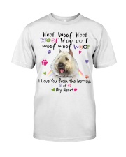 Bouvier Des Flandres-NT516-I Love You-V4 Classic T-Shirt front