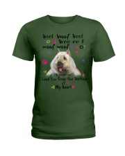 Bouvier Des Flandres-NT516-I Love You-V4 Ladies T-Shirt tile