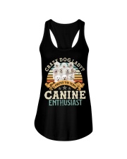 Bichon Frise-1-CS2593-Crazy Dog Lady Ladies Flowy Tank tile