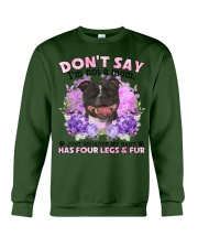 American Staffordshire Terrier-CS4086-Don't Say-V2 Crewneck Sweatshirt tile