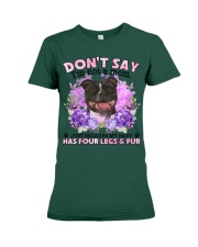 American Staffordshire Terrier-CS4086-Don't Say-V2 Premium Fit Ladies Tee tile